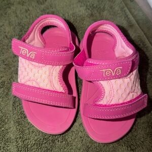 Teva Kids Bright Pink Sandals